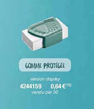 gomme protégée