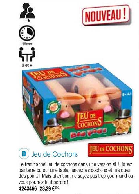 jeu de cochons