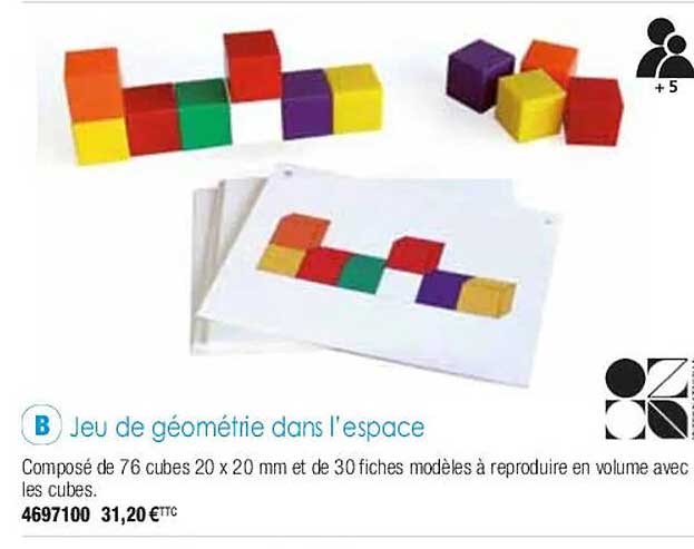 jeu de géométrie dans l'espace