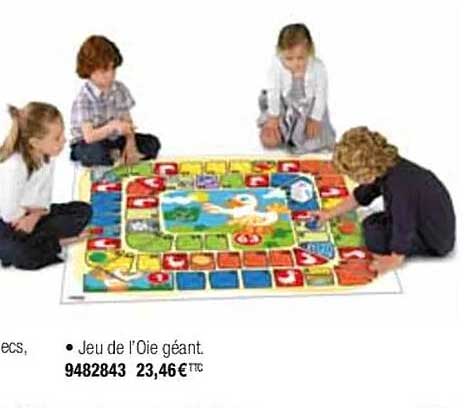 jeu de l'Oie géant