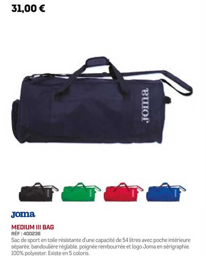 joma medium III bag
