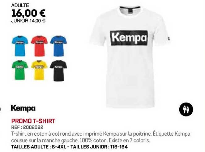 kempa promo t-shirt
