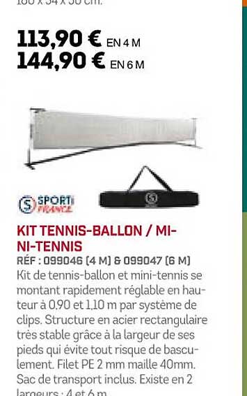 kit tennis-ballon - mini-tennis