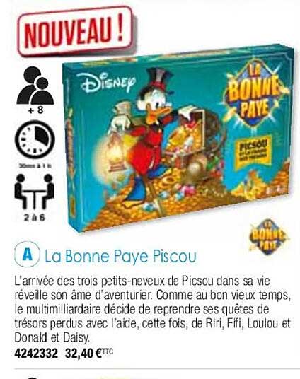 la bonne paye piscou disney