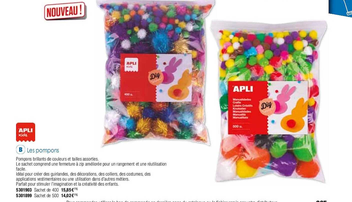 Les Pompons Apli Kids