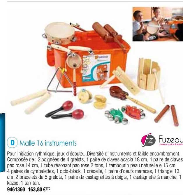 malle 16 instruments fuzeau