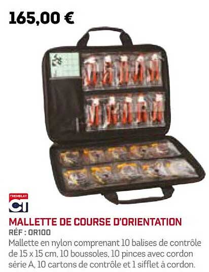 mallette de course d'orientation