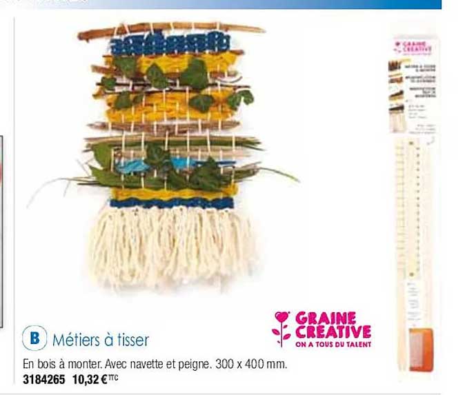 métiers à tisser graine créative