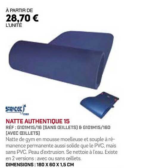 Natte Authentique 15