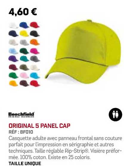 original 5 panel cap