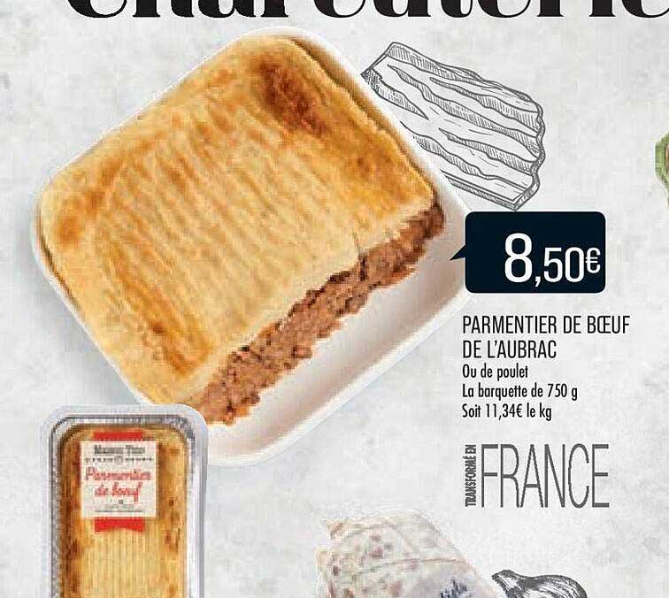 parmentier de bœuf de l'aubrac