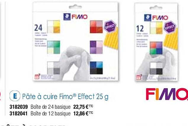 pâte à cuire fimo effect 25 g