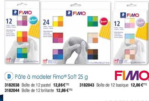 pâte à modeler fimo soft 25 g