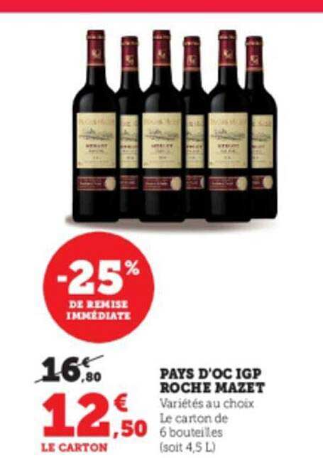 pays d'oc igp roche mazet