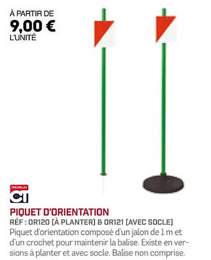 piquet d'orientation