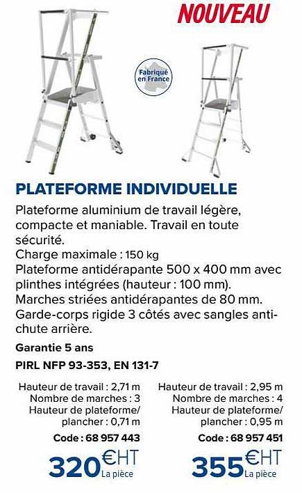 Plateforme Individuelle