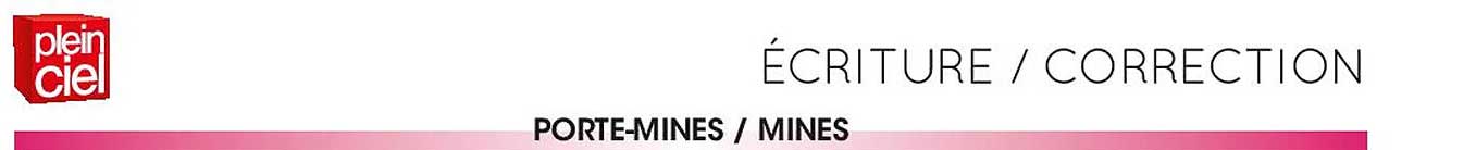 porte-mines - mines