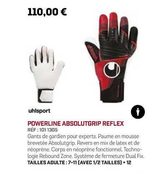 powerline absolutgrip reflex uhlsport