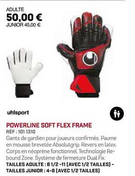 powerline soft flex frame uhlsport