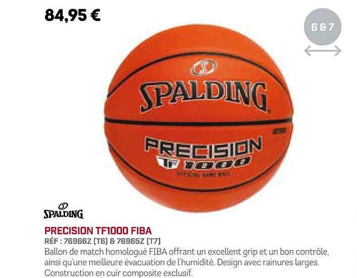 precision tf1000 fiba spalding