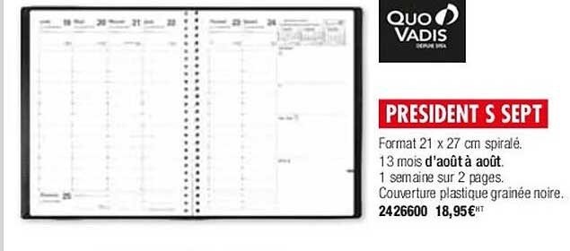 président s sept quo vadis