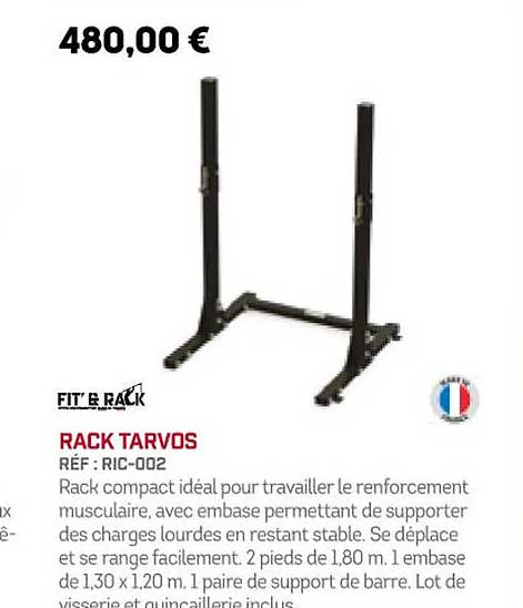 rack tarvos fit' & rack