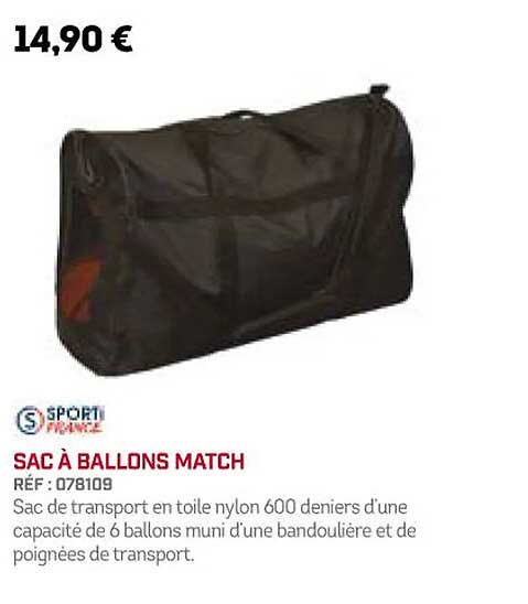 Sac à Ballons Match