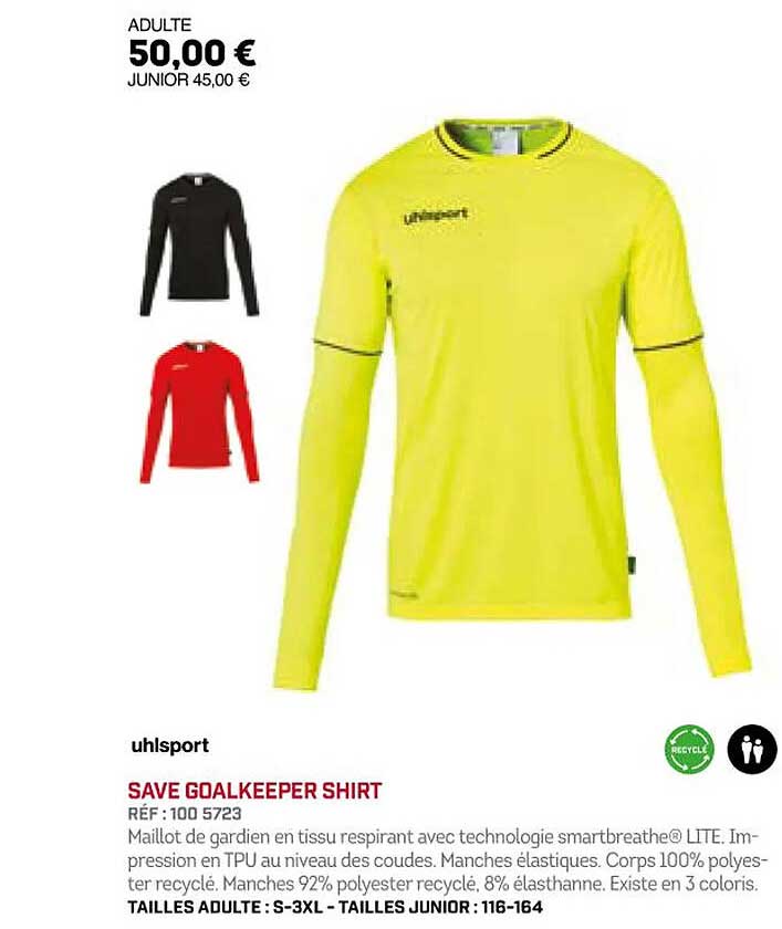 save goalkeeper shirt uhlsport