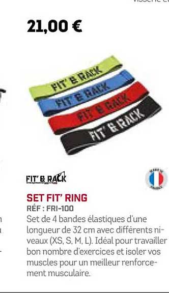 set fit' ring fit' & rack