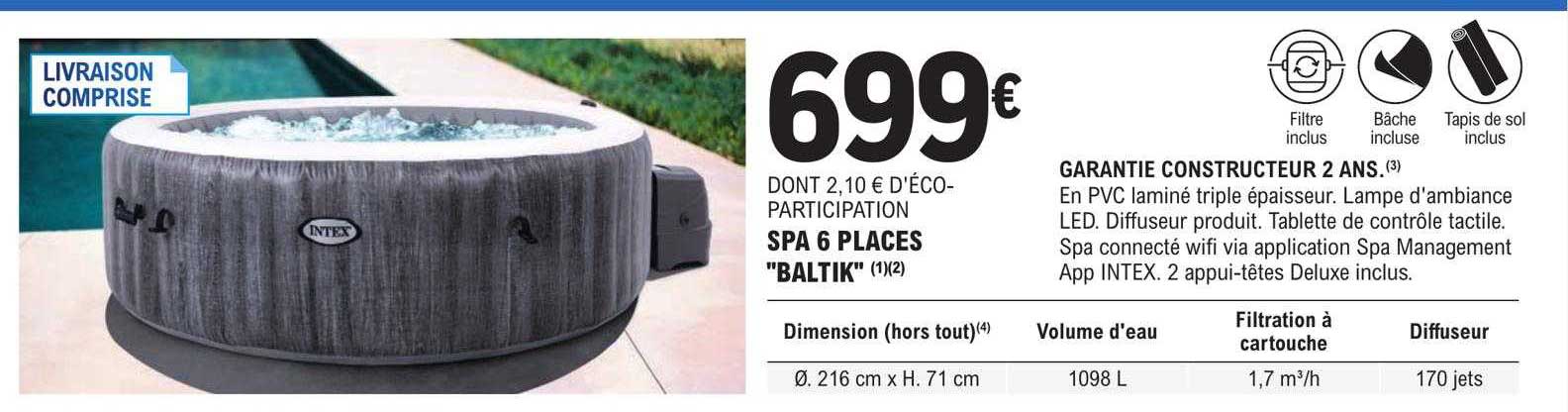 spa 6 places "baltik"