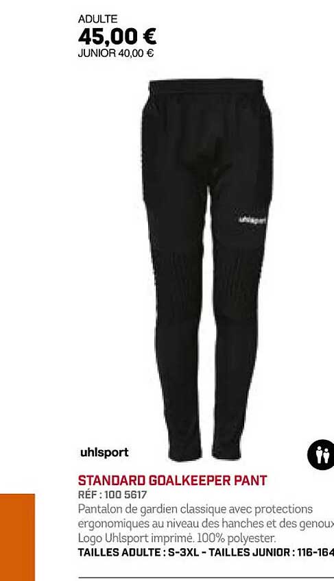 standard goalkeeper pant
