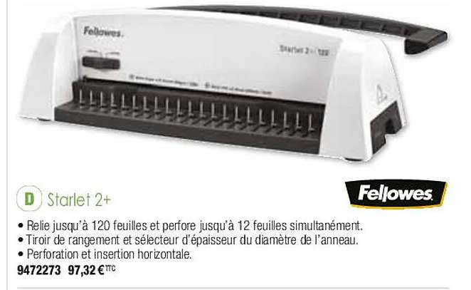 starlet 2+ fellowes