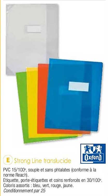 strong line translucide oxford