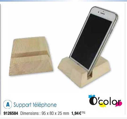 support téléphone o'color