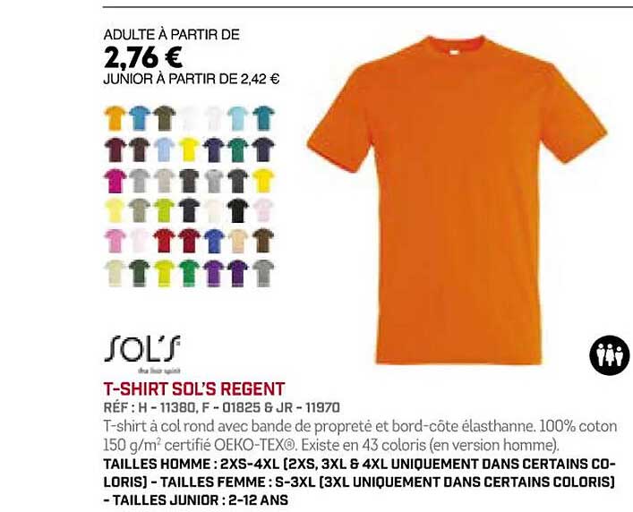 t-shirt sol's regent