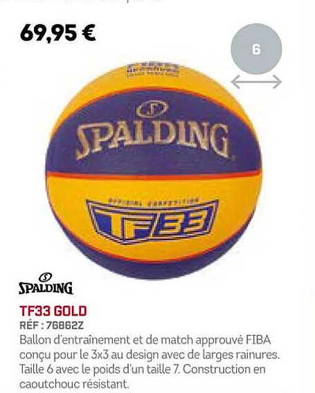 tf33 gold spalding