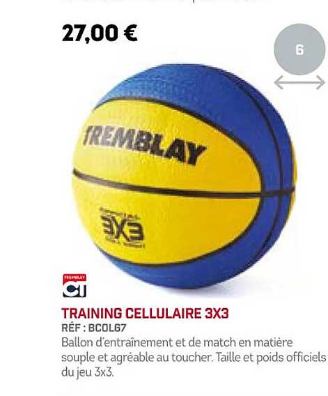 training cellulaire 3x3