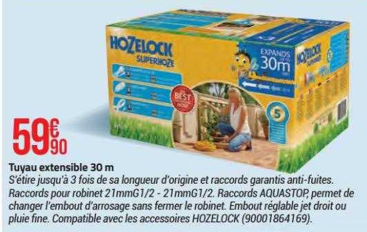 Tuyau Extensible 30m