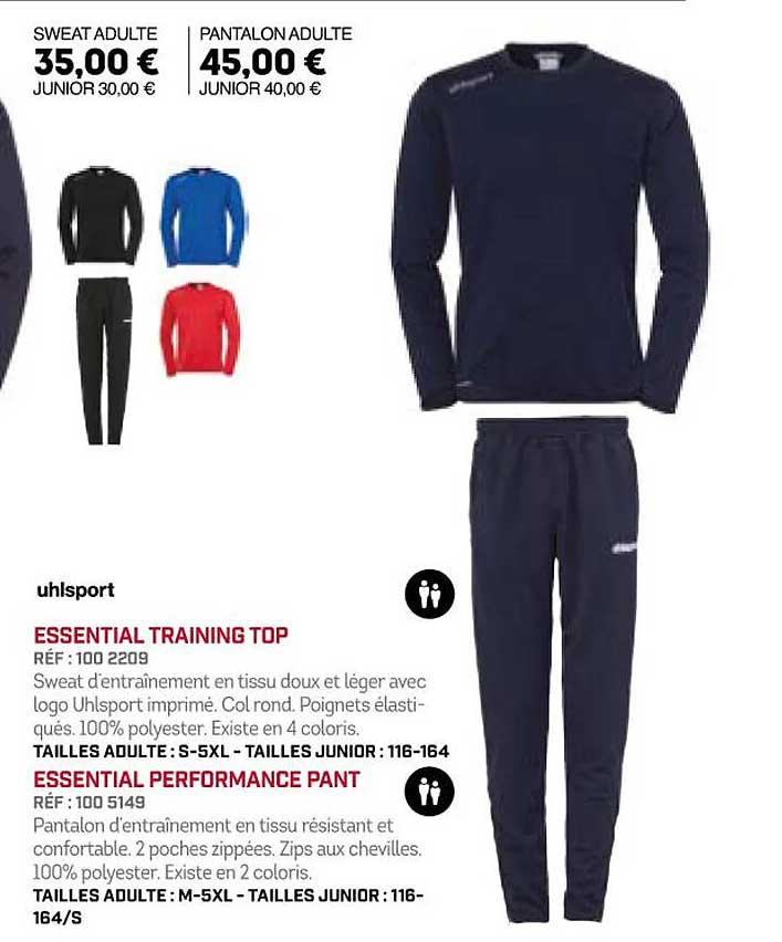 Uhlsport Essential Training Top Our Performance Pant