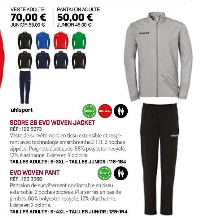 uhlsport score 26 evo woven jacket ou evo woven jacket