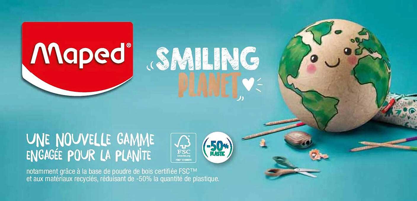 une nouvelle gamme engagée pour la planite maped