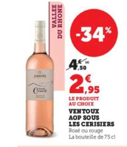 ventoux aop sous les cérisiers