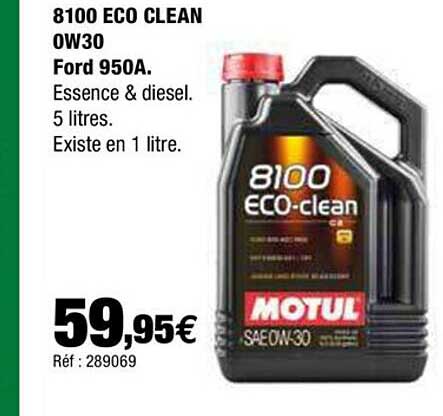 8100 éco clean 0w30 ford 950a