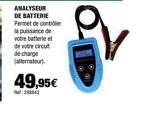 analyseur de batterie