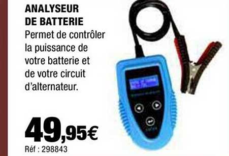 analyseur de batterie