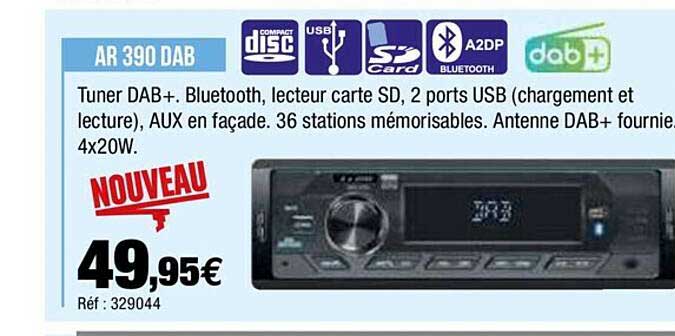 ar 390 dab tuner dab+