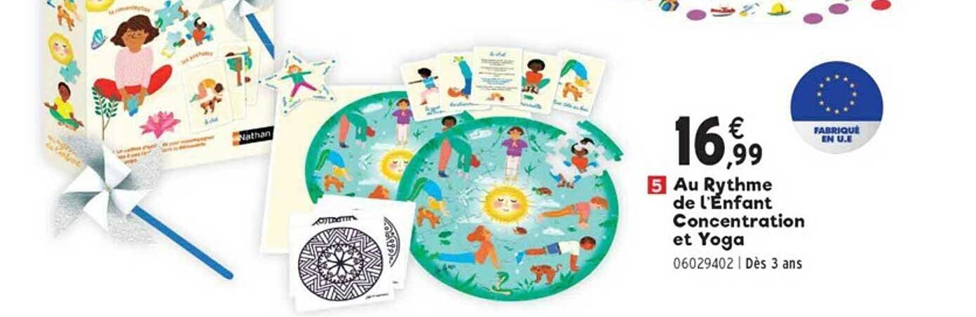 au rythme de l'enfant concentration et yoga