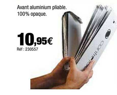 avant aluminium pliable