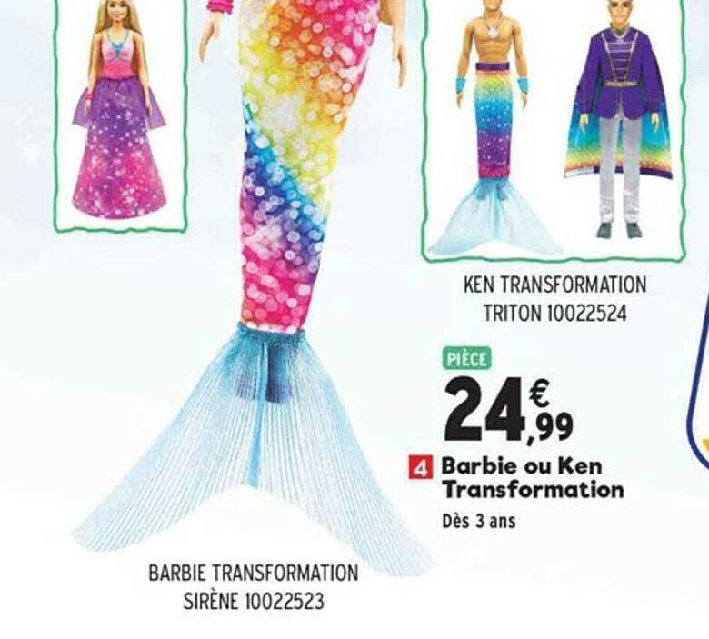 barbie ou ken transformation