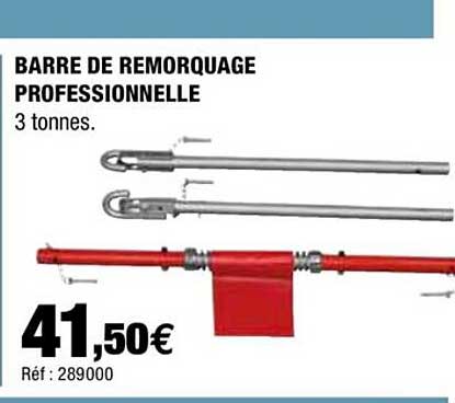 barre de remorquage professionnelle